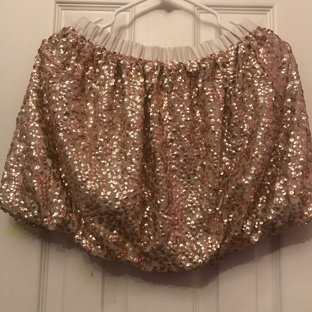 Women’s XL glittery sequins skirt